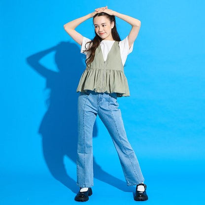 【AMI】牛仔喇叭褲