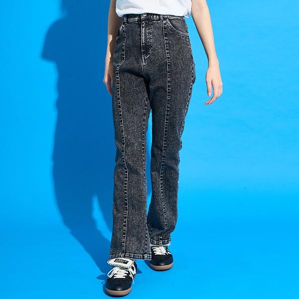 【AMI】牛仔喇叭褲