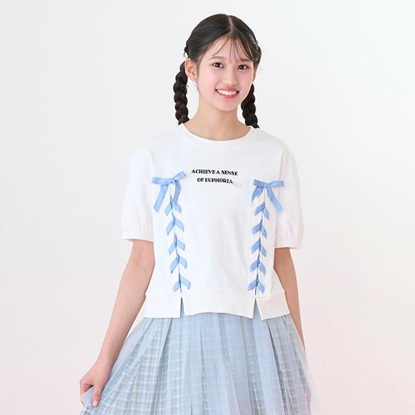 【Nico☆Puchi刊載】泡泡袖繫帶T恤
