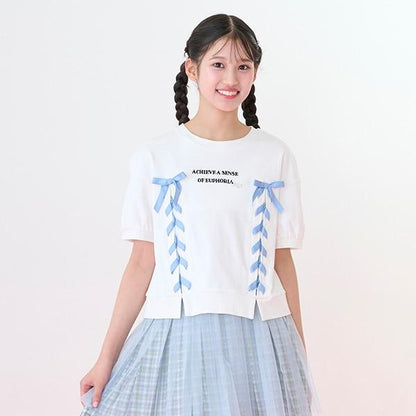 【Nico☆Puchi刊載】泡泡袖繫帶T恤