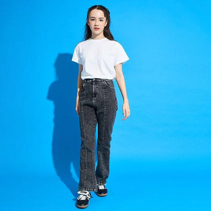 【AMI】牛仔喇叭褲