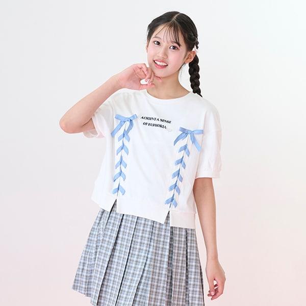 【Nico☆Puchi刊載】泡泡袖繫帶T恤