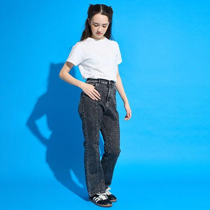 【AMI】牛仔喇叭褲