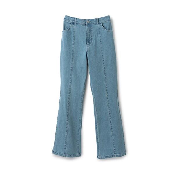 【AMI】牛仔喇叭褲