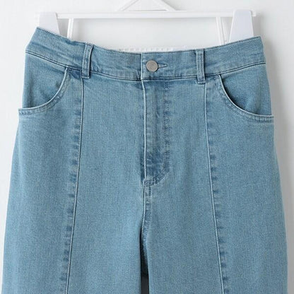 【AMI】牛仔喇叭褲