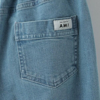 【AMI】牛仔喇叭褲