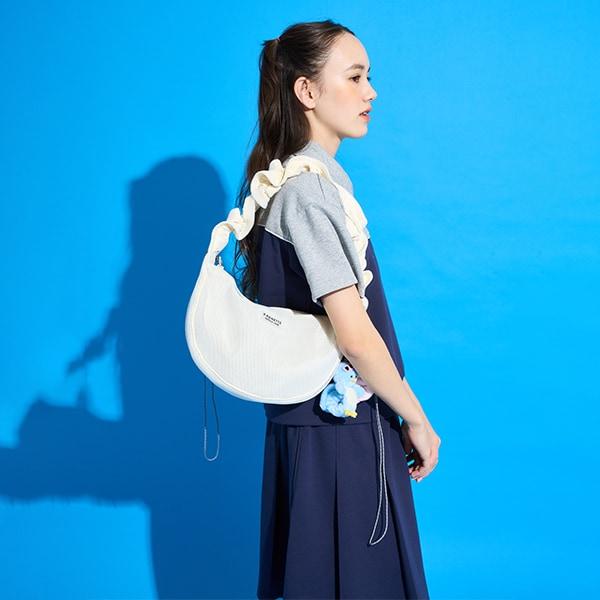 【AMI】拼色半拉鍊套裝