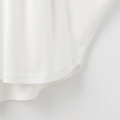 【AMI】【接觸涼感】帶領法式短袖套頭衫