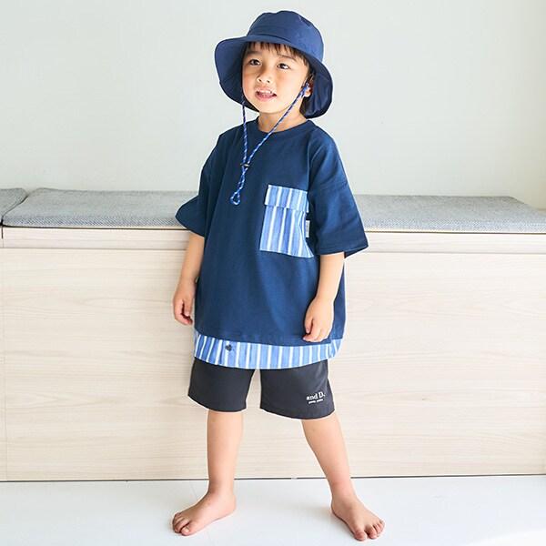 層疊風格寬鬆大碼短袖T恤