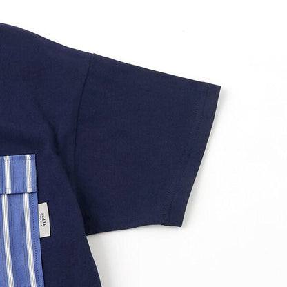 層疊風格寬鬆大碼短袖T恤