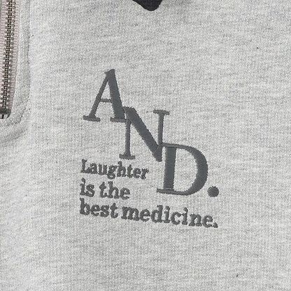 半拉鍊寬鬆衛衣