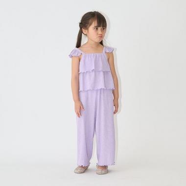 吊帶背心&長款寬腿褲套裝