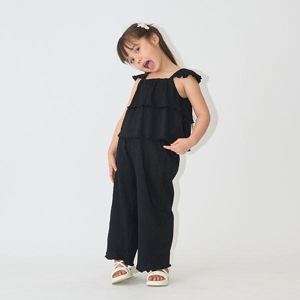 吊帶背心&長款寬腿褲套裝