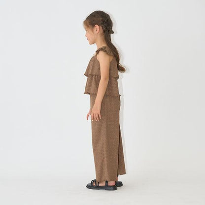 吊帶背心&長款寬腿褲套裝