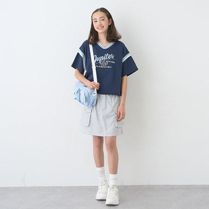 【Nico☆Petit登載】羅紋條紋T恤