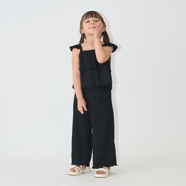 吊帶背心&長款寬腿褲套裝