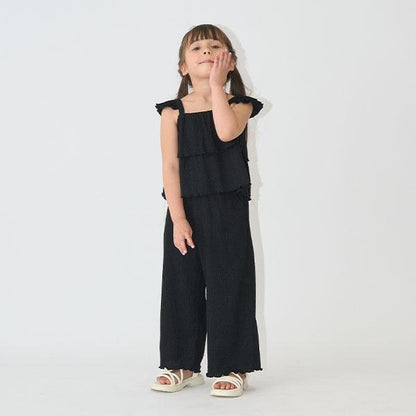 吊帶背心&長款寬腿褲套裝