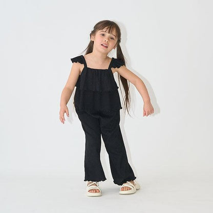 吊帶背心&長款寬腿褲套裝