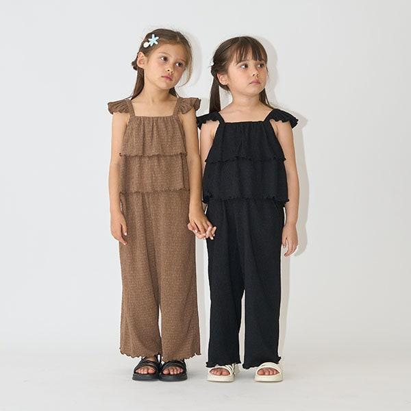 吊帶背心&長款寬腿褲套裝