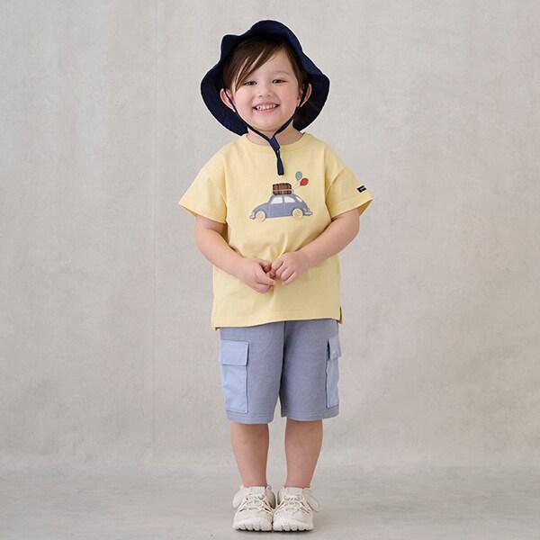 繡花汽車・小馬短袖T恤