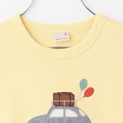 繡花汽車・小馬短袖T恤