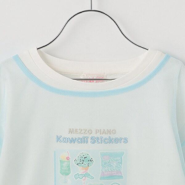 網紗疊穿長袖T恤