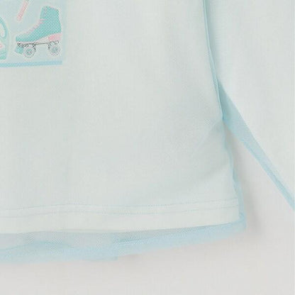 網紗疊穿長袖T恤