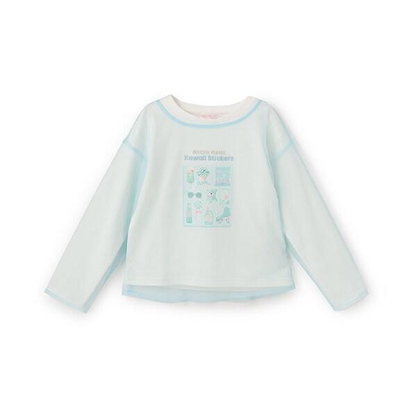 網紗疊穿長袖T恤