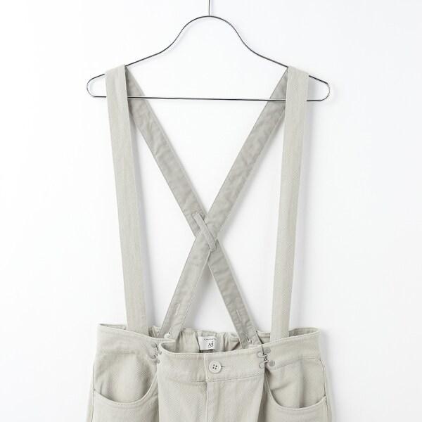 【AMI】帶揹帶寬鬆褲