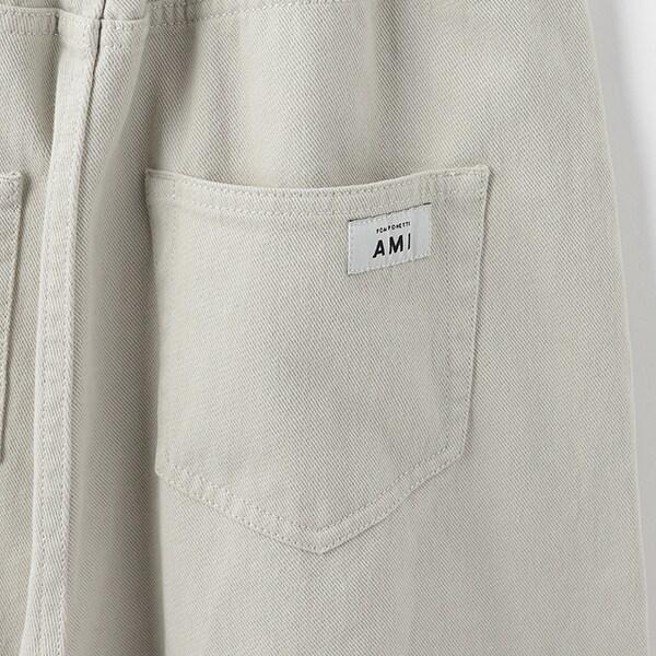 【AMI】帶揹帶寬鬆褲