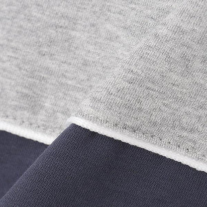 【AMI】拼色半拉鍊套裝