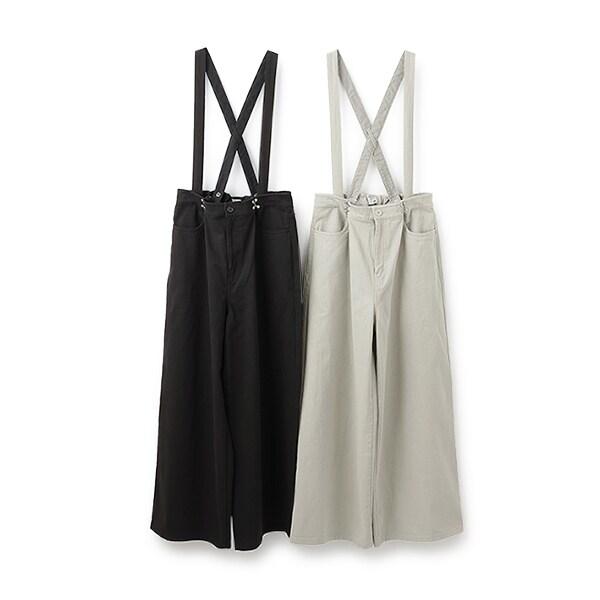 【AMI】帶揹帶寬鬆褲