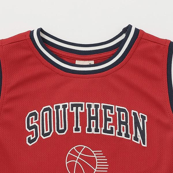 【接觸冷感】拼接款短袖T恤