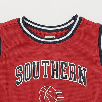 【接觸冷感】拼接款短袖T恤