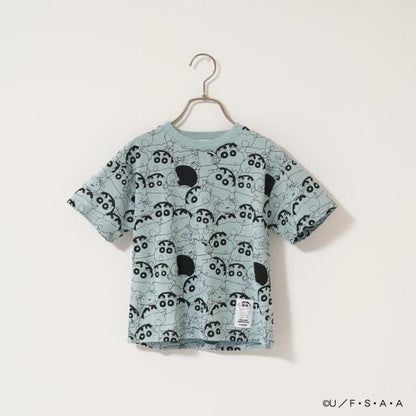 【《蠟筆小新》】【カイテキ天竺】全印花T恤