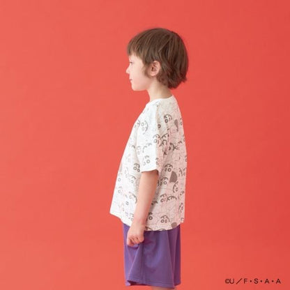 【《蠟筆小新》】【カイテキ天竺】全印花T恤