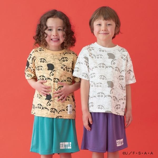 【《蠟筆小新》】【カイテキ天竺】全印花T恤