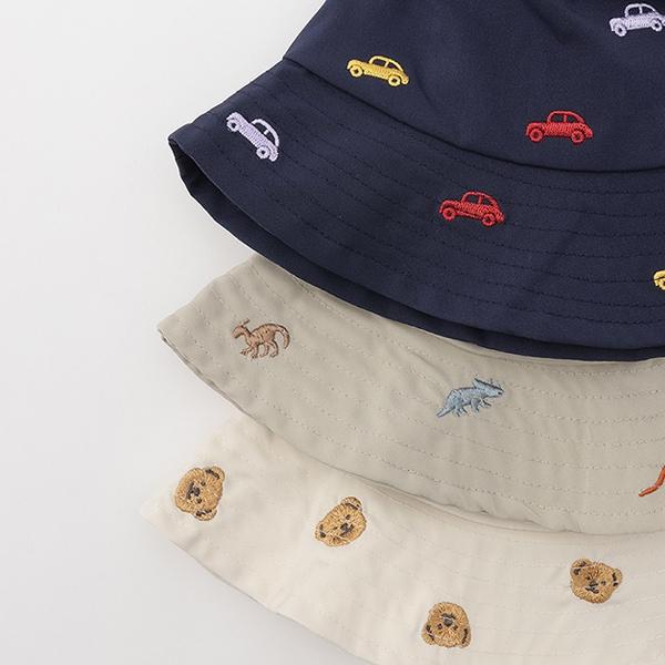 【防曬】刺繡漁夫帽