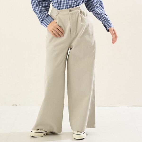 【AMI】帶揹帶寬鬆褲