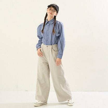 【AMI】帶揹帶寬鬆褲