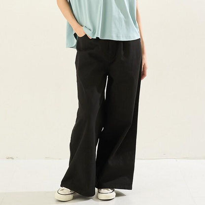 【AMI】帶揹帶寬鬆褲