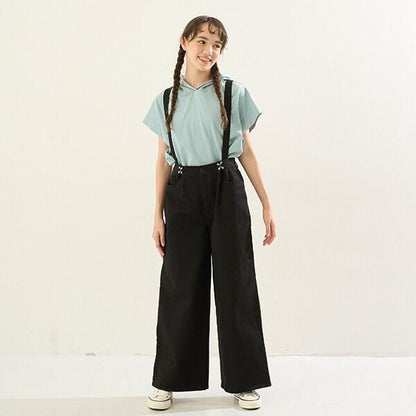 【AMI】帶揹帶寬鬆褲