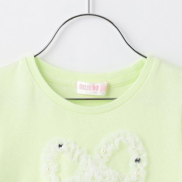 荷葉邊蝴蝶結短袖T恤