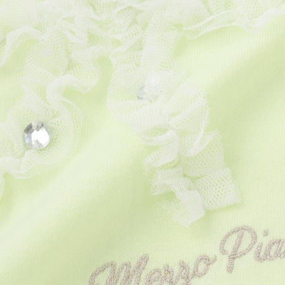 荷葉邊蝴蝶結短袖T恤