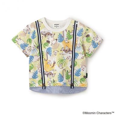 《姆明》/叢林圖案短袖T恤