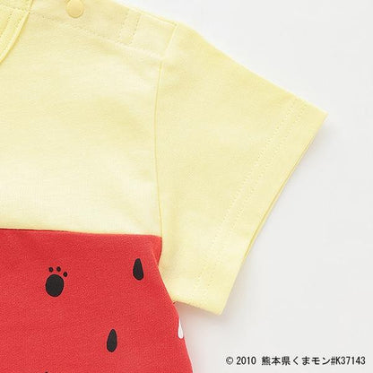 【くまモン】西瓜圖案短袖T恤