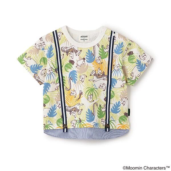 《姆明》/叢林圖案短袖T恤