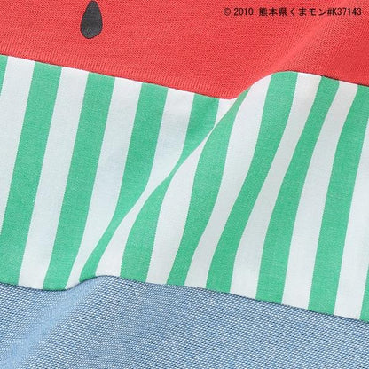 【くまモン】西瓜圖案短袖T恤