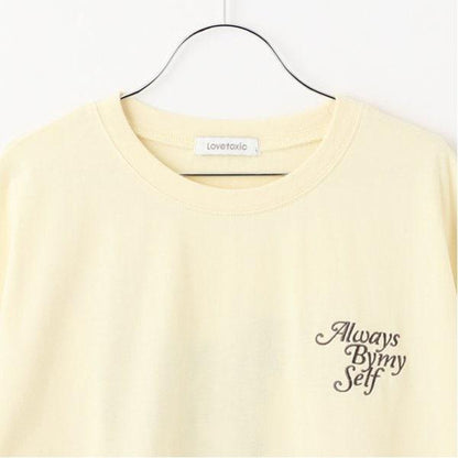 有機棉花卉印花T恤