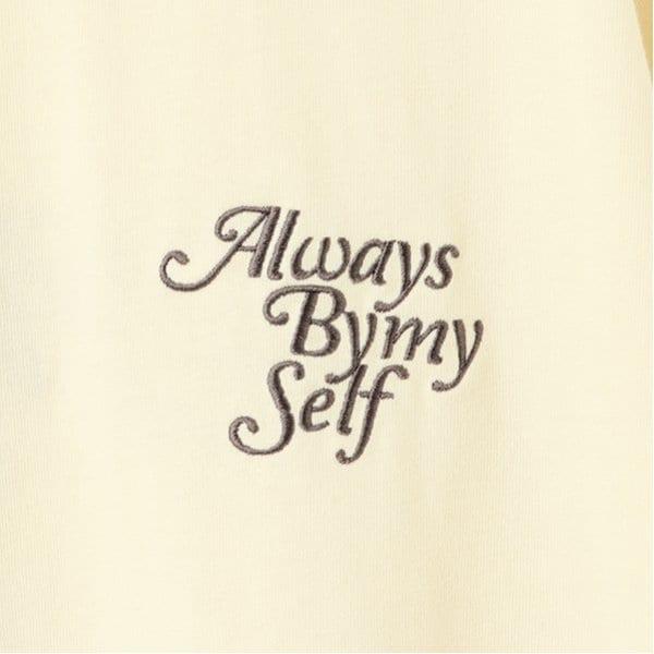 有機棉花卉印花T恤